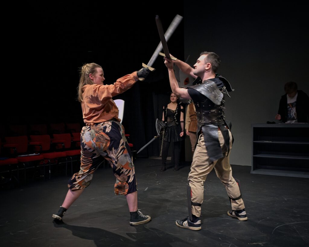 She Kills Monsters by the Company of Ten at the Abbey Theatre.