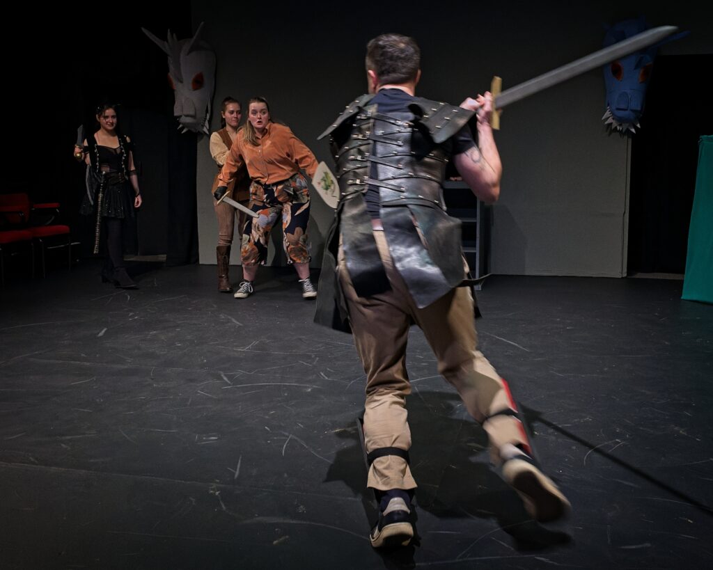 She Kills Monsters by the Company of Ten at the Abbey Theatre.