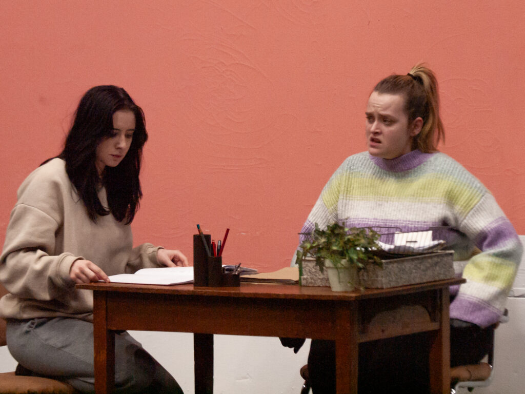 Rehearsals for She Kills Monsters at the Abbey Theatre.