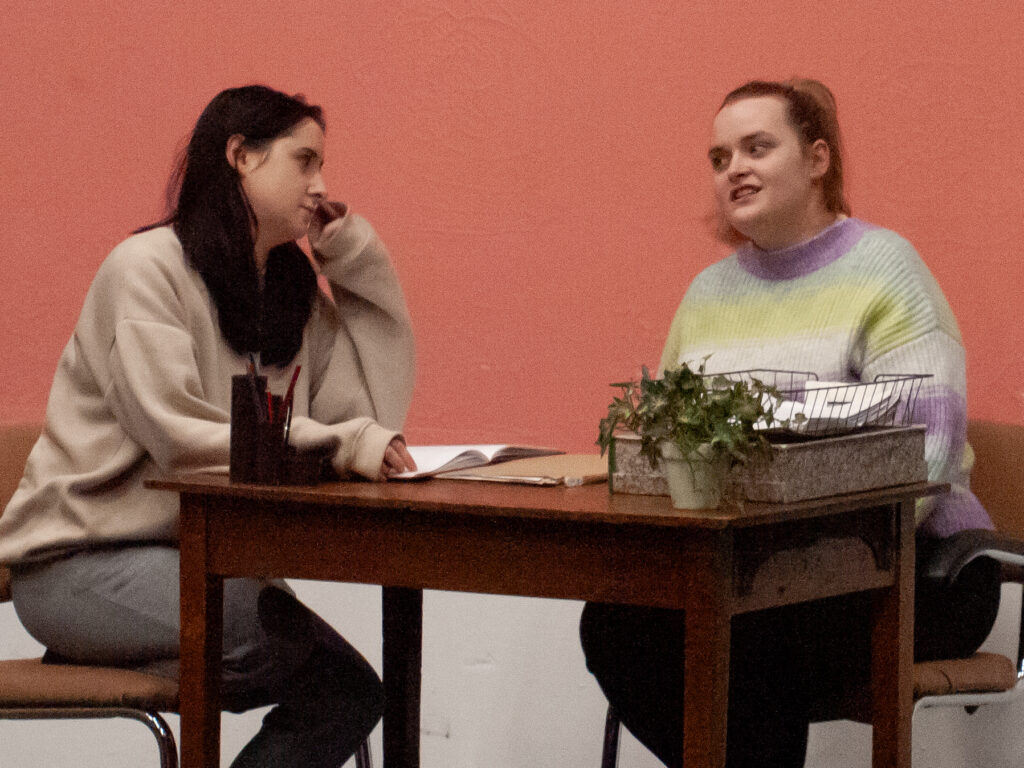 Rehearsals for She Kills Monsters at the Abbey Theatre.