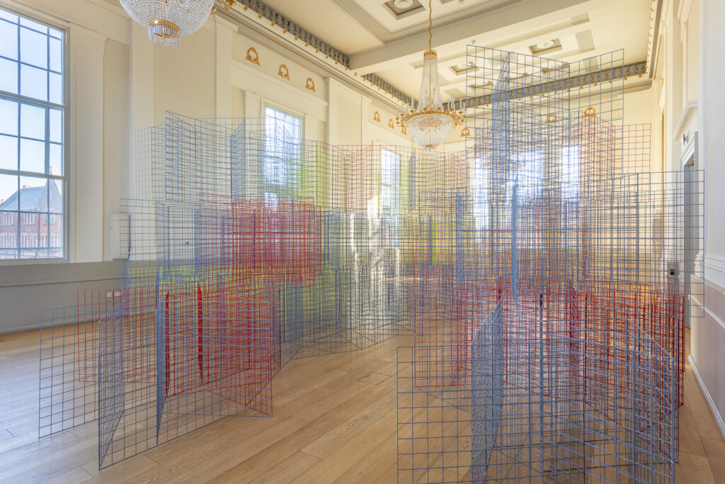 St Albans Museum + Gallery presents Rana Begum Mesh No 670. Photo: Rob Harris