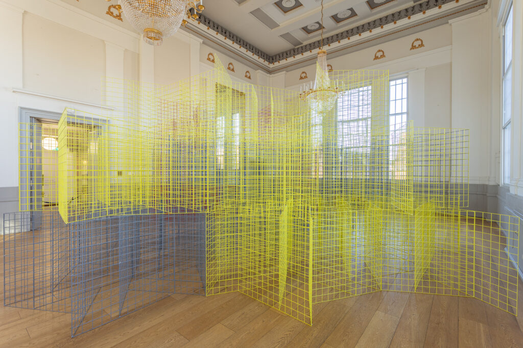 St Albans Museum + Gallery presents Rana Begum Mesh No 670. Photo: Rob Harris