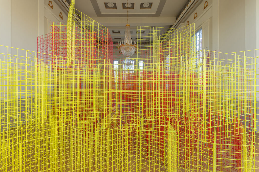 St Albans Museum + Gallery presents Rana Begum Mesh No 670. Photo: Rob Harris