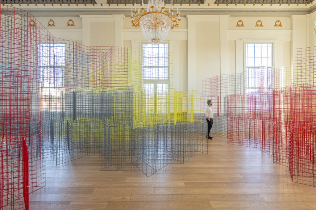 St Albans Museum + Gallery presents Rana Begum Mesh No 670. Photo: Rob Harris