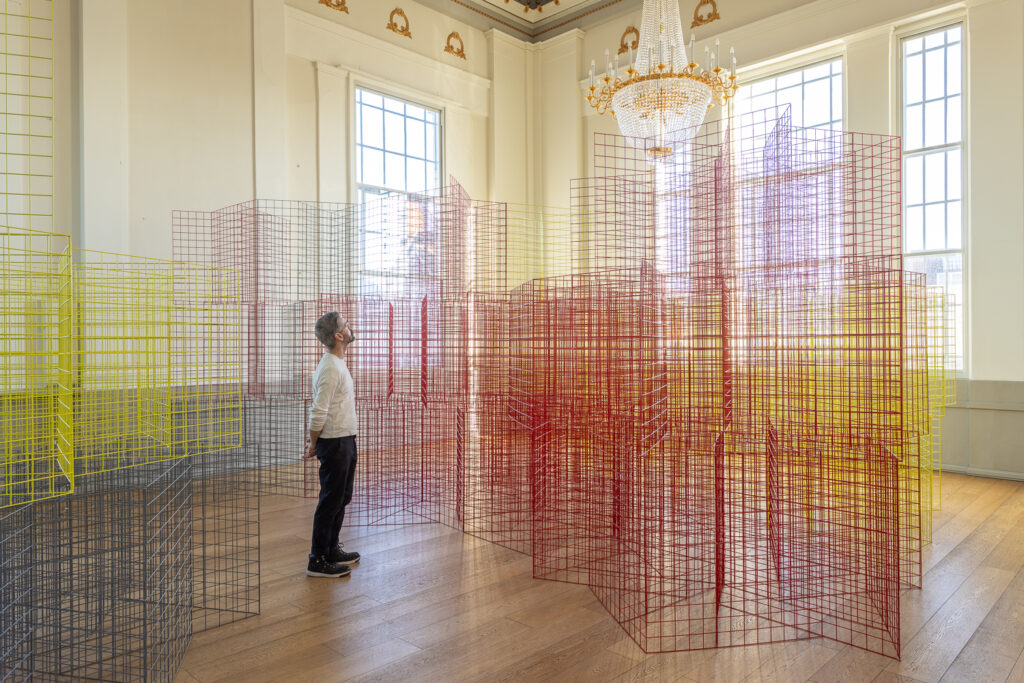 St Albans Museum + Gallery presents Rana Begum Mesh No 670. Photo: Rob Harris