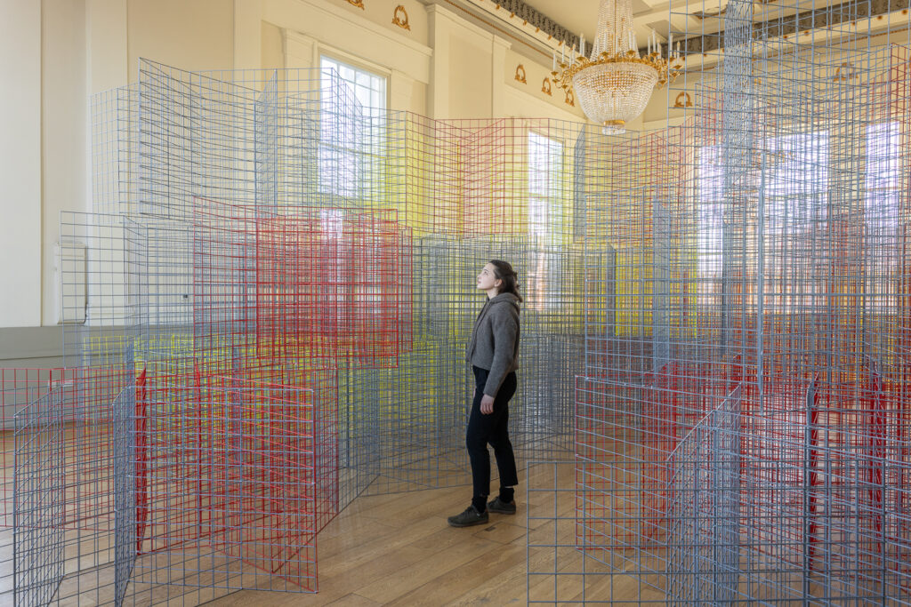 St Albans Museum + Gallery presents Rana Begum Mesh No 670. Photo: Rob Harris