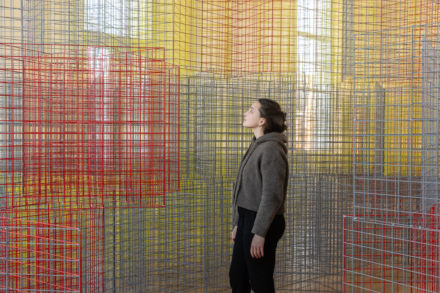 St Albans Museum + Gallery presents Rana Begum Mesh No 670. Photo: Rob Harris