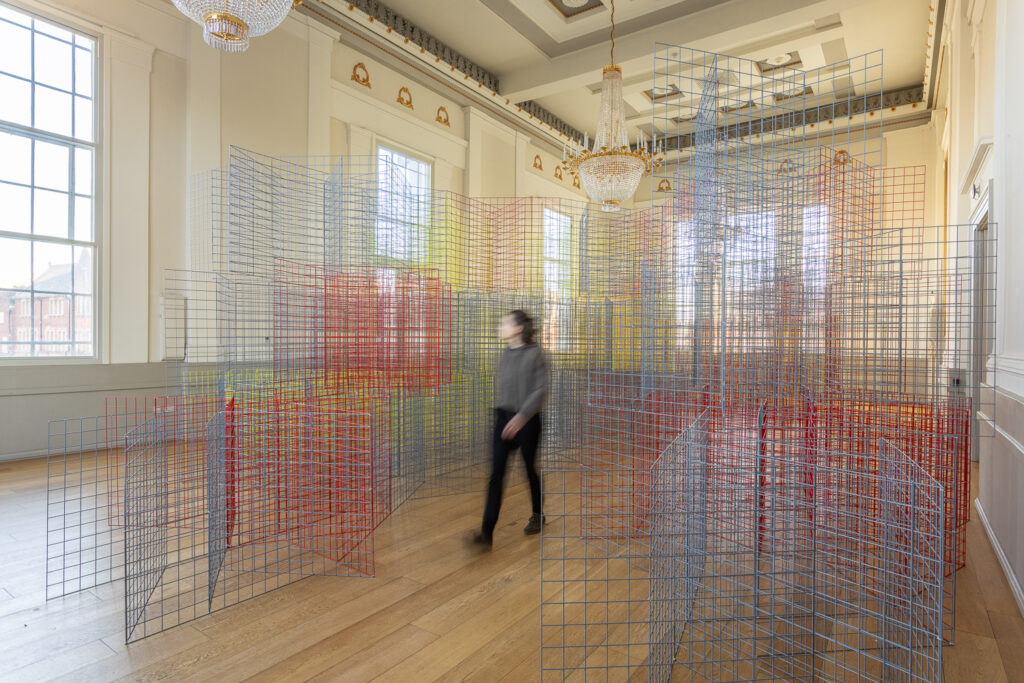 St Albans Museum + Gallery presents Rana Begum Mesh No 670. Photo: Rob Harris