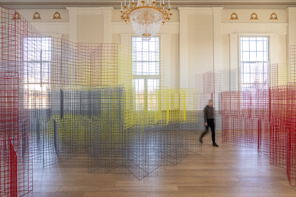 St Albans Museum + Gallery presents Rana Begum Mesh No 670. Photo: Rob Harris