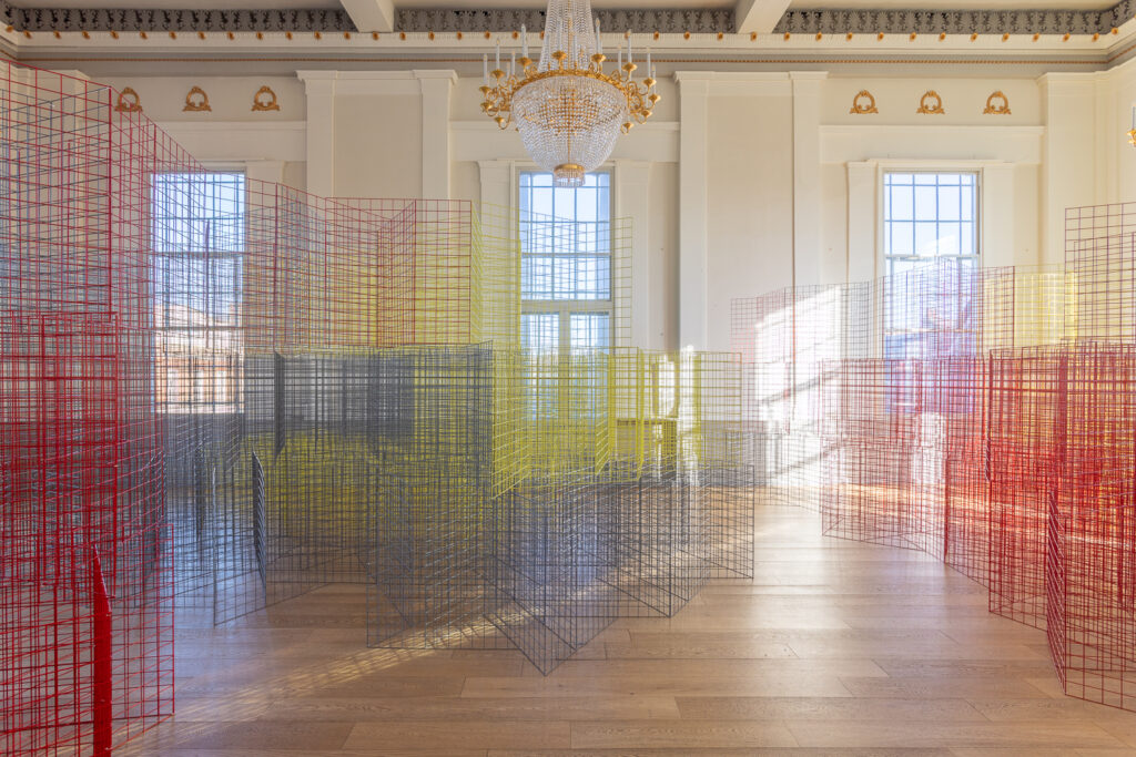 St Albans Museum + Gallery presents Rana Begum Mesh No 670. Photo: Rob Harris