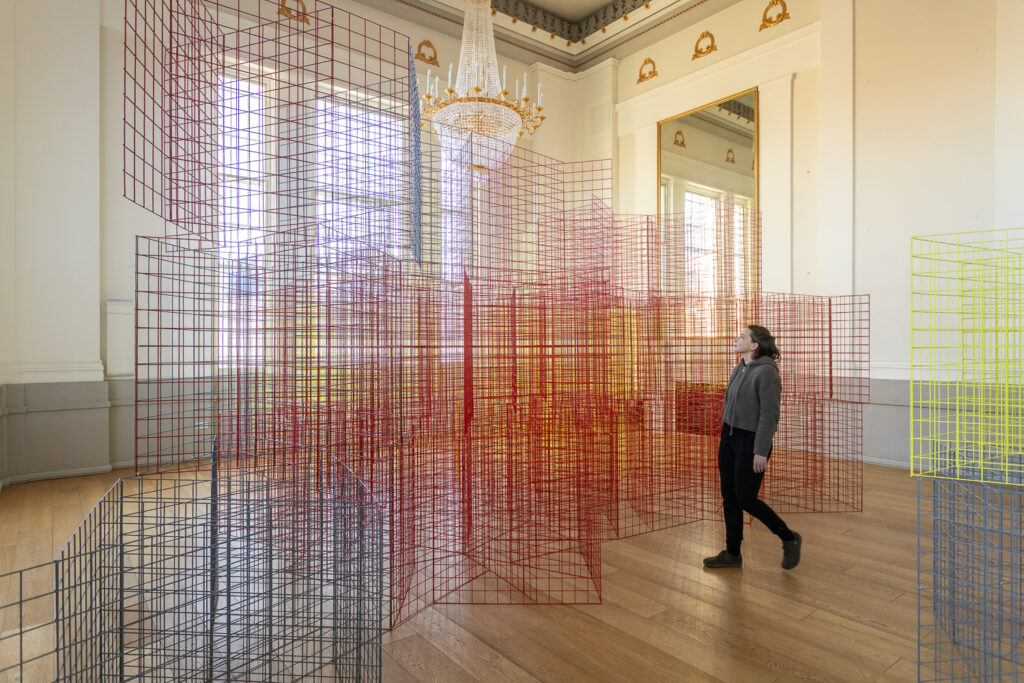 St Albans Museum + Gallery presents Rana Begum Mesh No 670. Photo: Rob Harris
