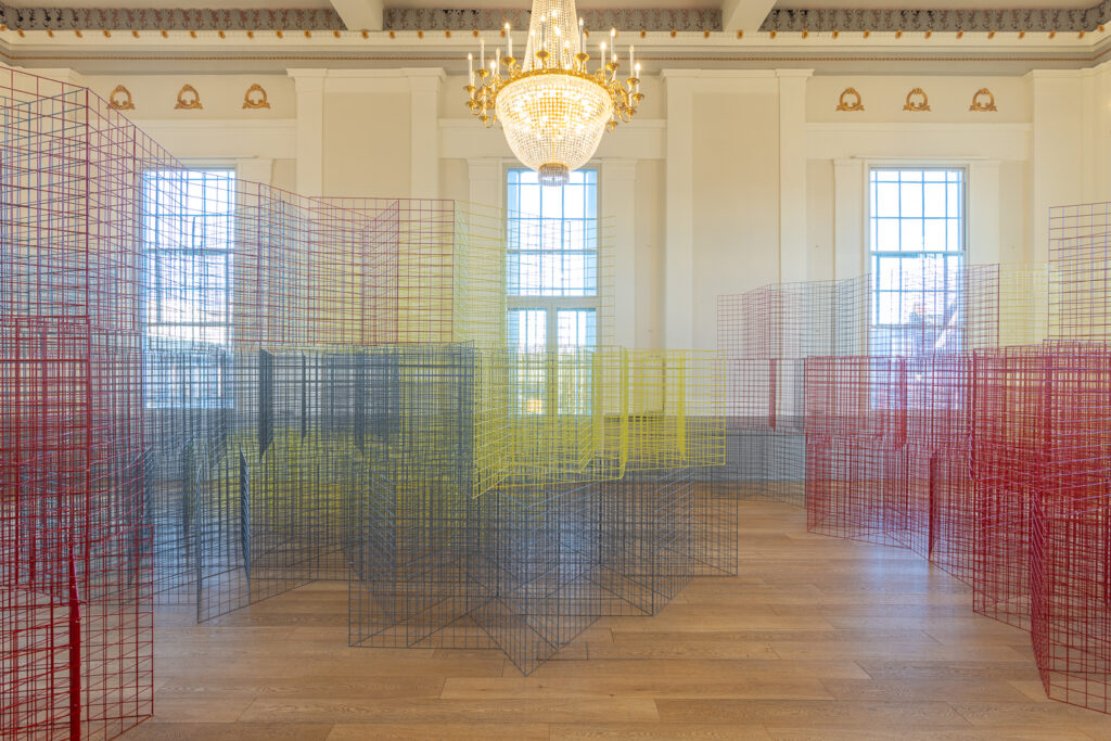 St Albans Museum + Gallery presents Rana Begum Mesh No 670. Photo: Rob Harris