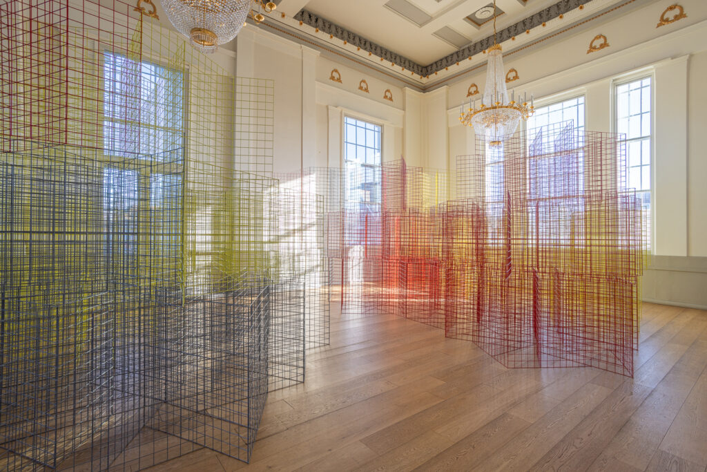 St Albans Museum + Gallery presents Rana Begum Mesh No 670. Photo: Rob Harris