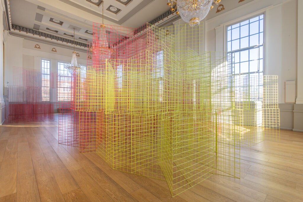 St Albans Museum + Gallery presents Rana Begum Mesh No 670. Photo: Rob Harris