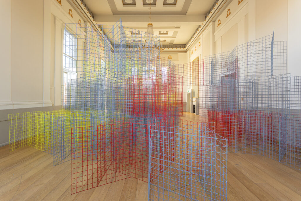 St Albans Museum + Gallery presents Rana Begum Mesh No 670. Photo: Rob Harris