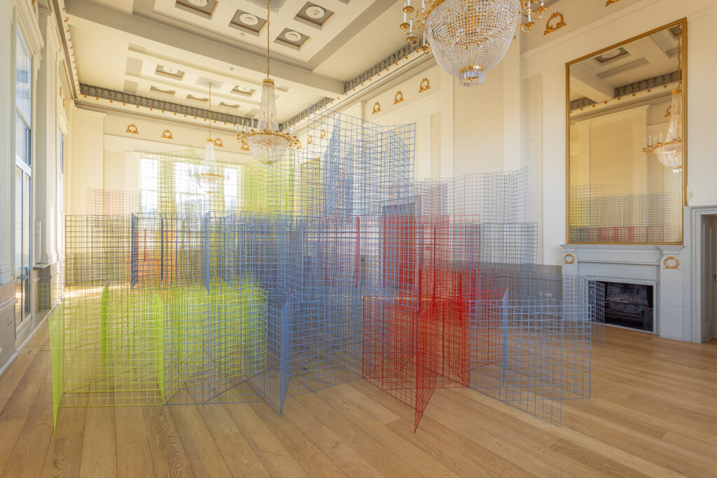 St Albans Museum + Gallery presents Rana Begum Mesh No 670. Photo: Rob Harris