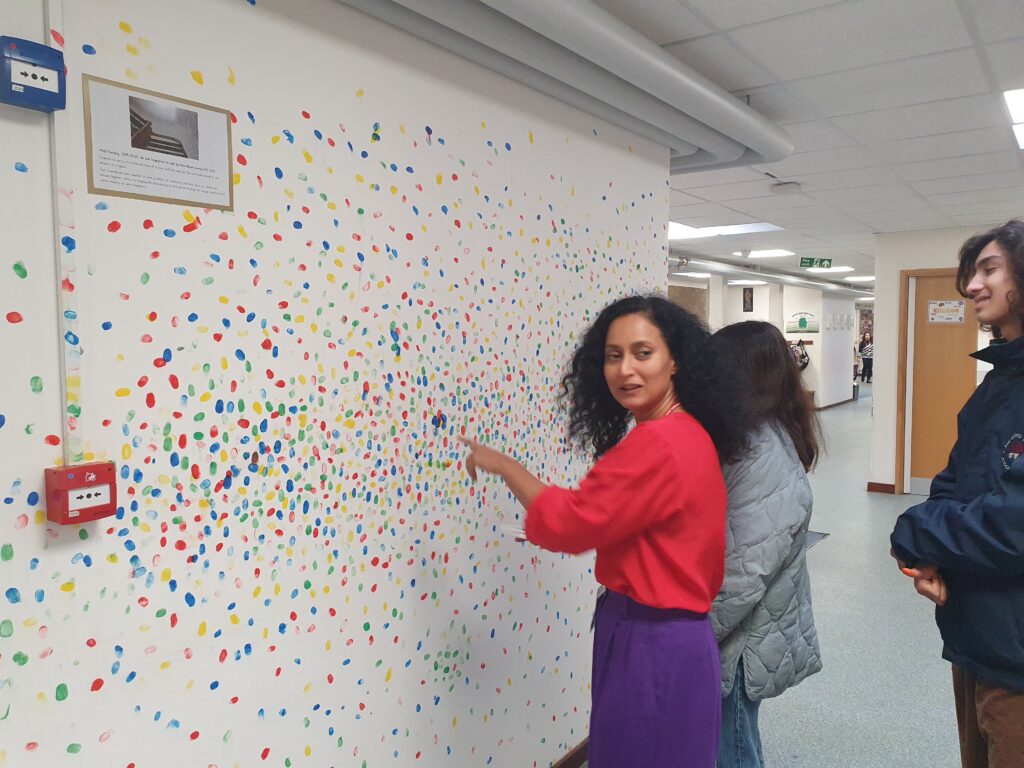 Rana Begum visited Bernards Heath Junior School as part of their annual Arts Week.