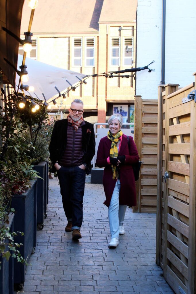 Mark Robinson and Daisy Cooper