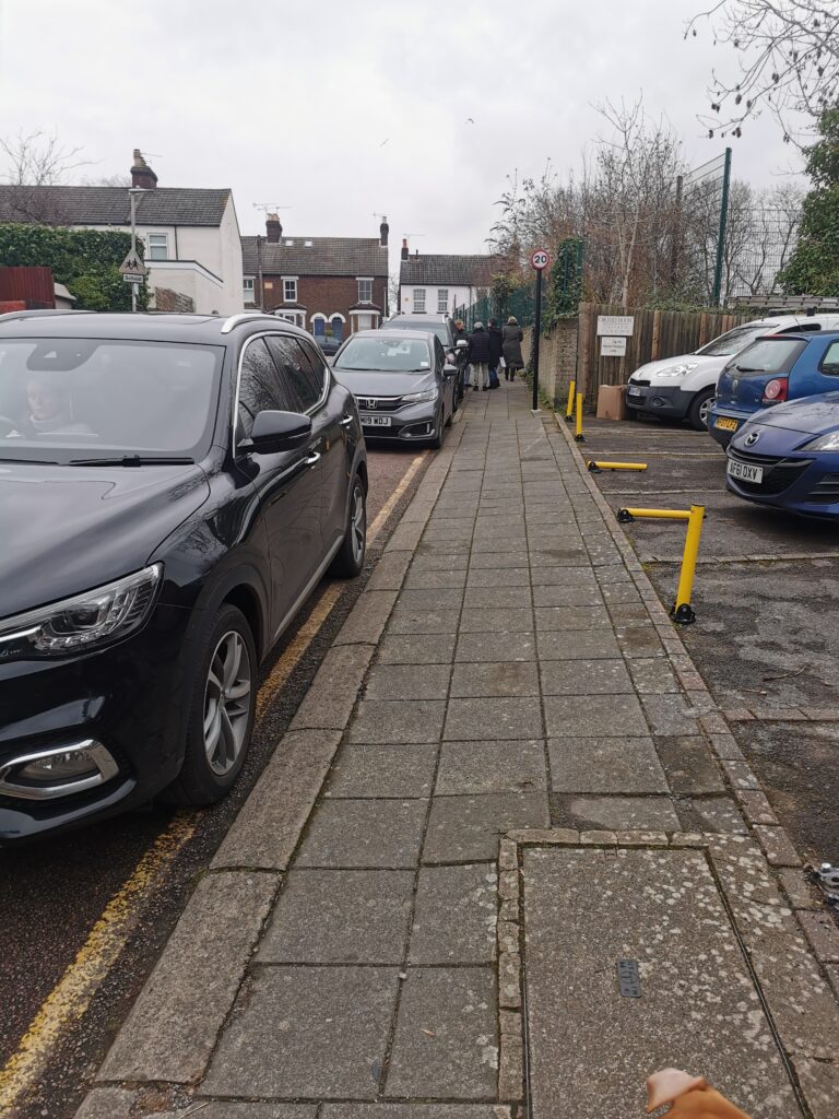 Parents parking outside SS Alban and Stephen School is causing concern to residents of Cavendish Road.