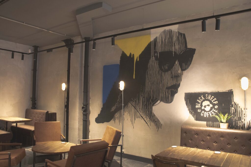 Black Sheep Coffee in St Peter's Street, St Albans.