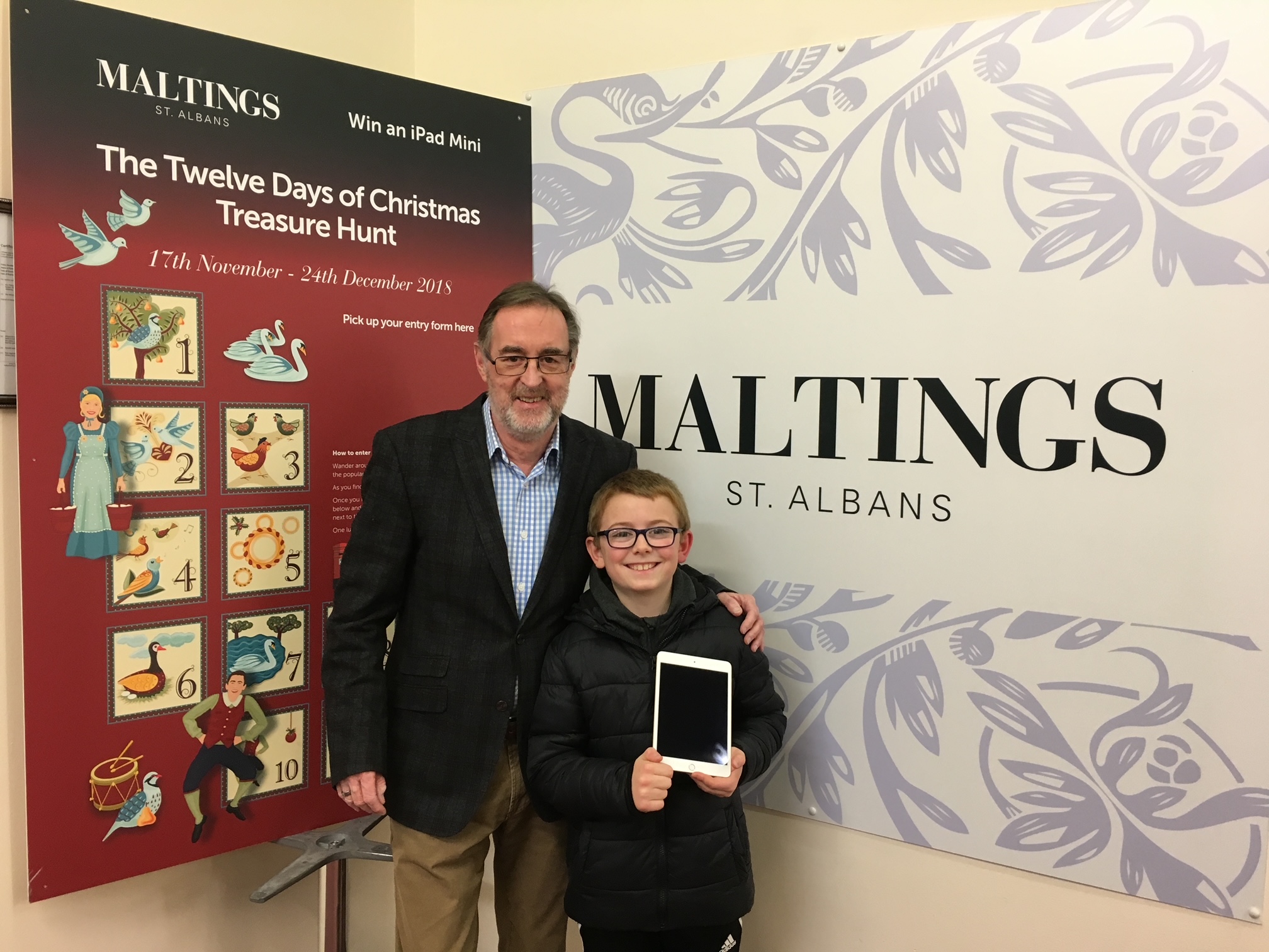 Phil Corrigan retires as manager of The Maltings Shopping Centre today (Friday).