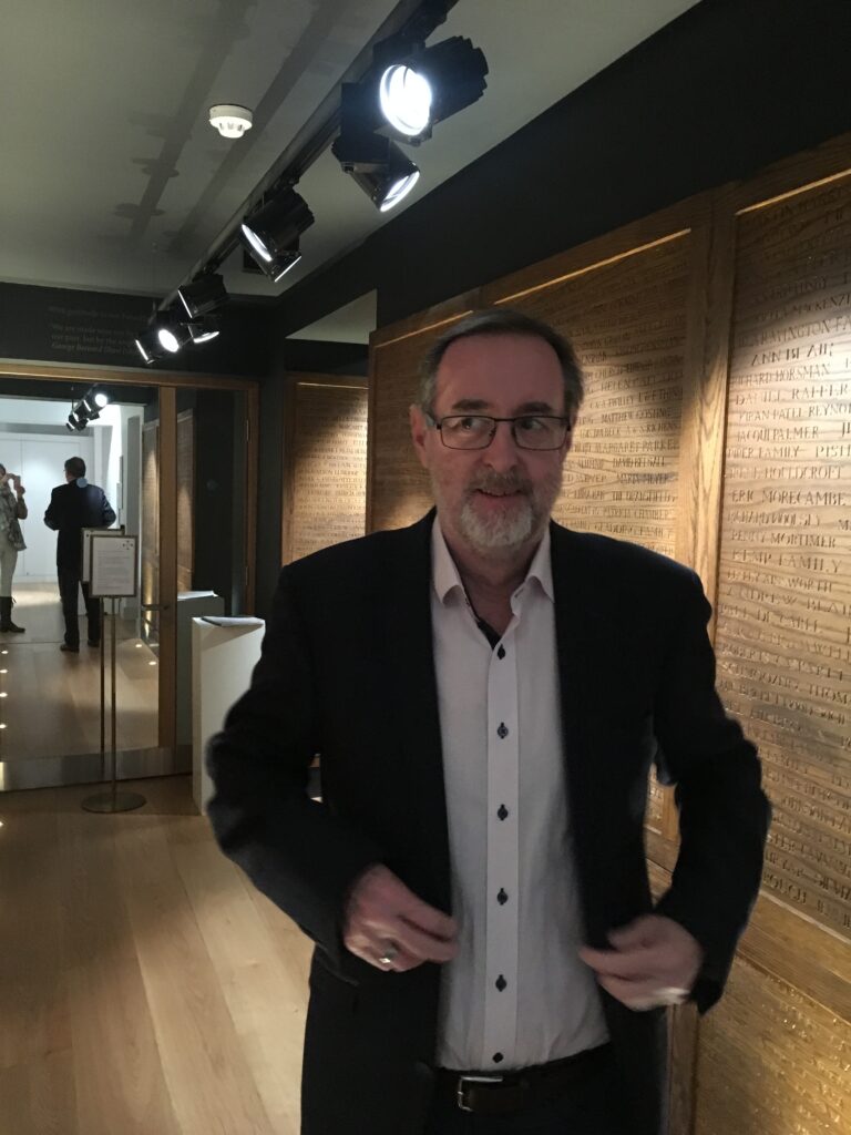 Phil Corrigan retires as manager of The Maltings Shopping Centre today (Friday).