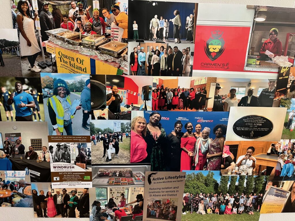 Influential members of the local Black community.