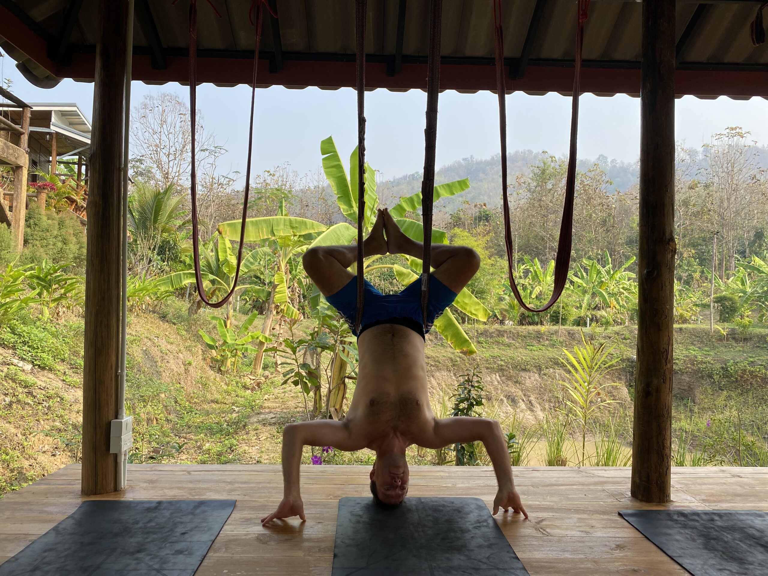 Yoga teacher Rob Hales.