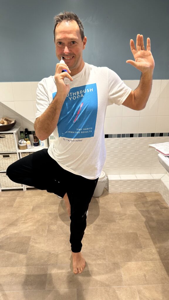 Yoga teacher Rob Hales.