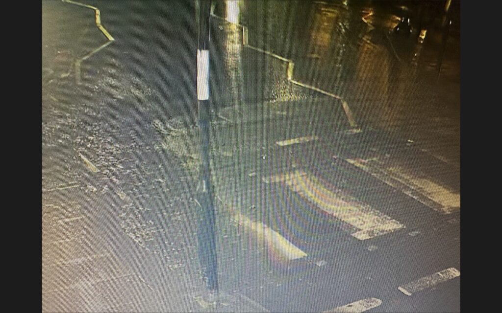 Flooding in Station Road, Harpenden.