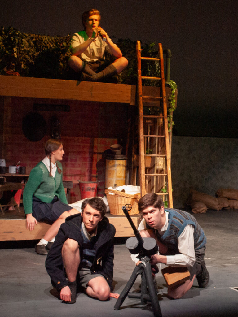 The Machine Gunners at the Abbey Theatre. Photo: Nick Clarke