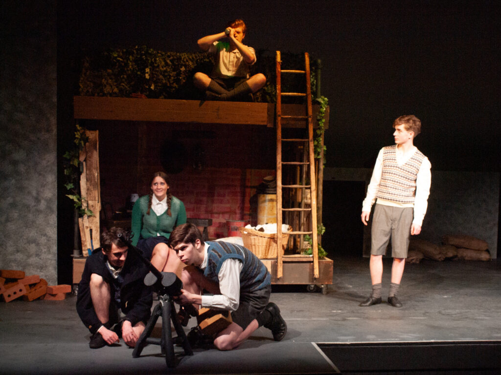 The Machine Gunners at the Abbey Theatre. Photo: Nick Clarke