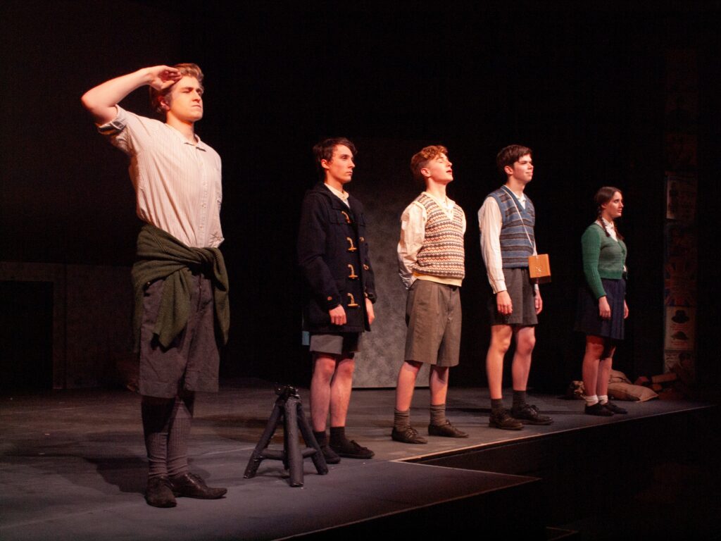 The Machine Gunners at the Abbey Theatre. Photo: Nick Clarke