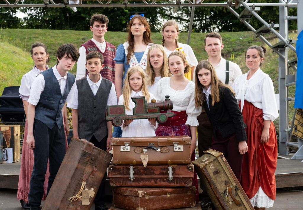 The Railway Children kids by Elliot Franks.