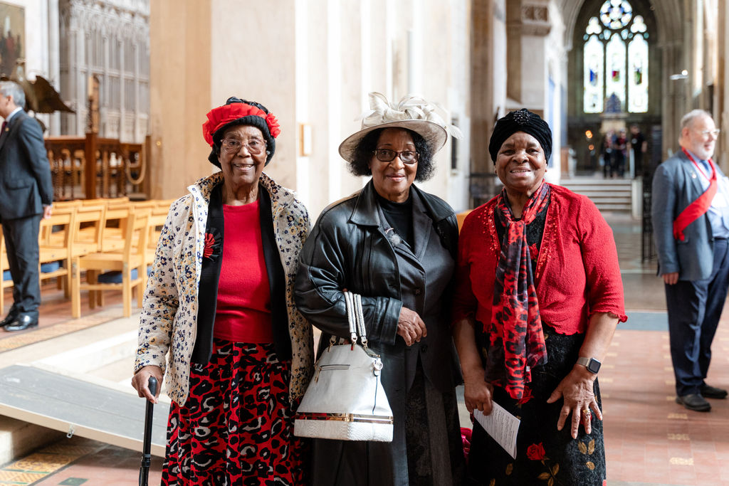 Celebrating the 75th anniversary of the Commonwealth at St Albans Cathedral. Photo: Stephanie Belton