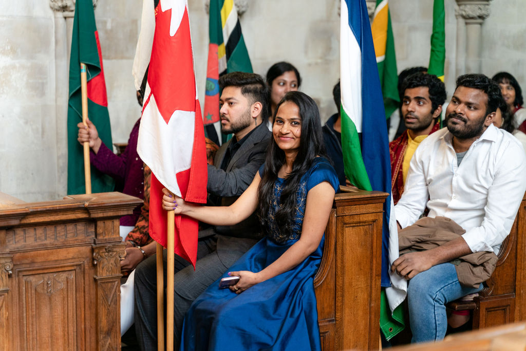Celebrating the 75th anniversary of the Commonwealth at St Albans Cathedral. Photo: Stephanie Belton