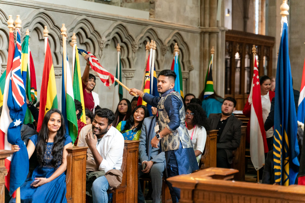 Celebrating the 75th anniversary of the Commonwealth at St Albans Cathedral. Photo: Stephanie Belton