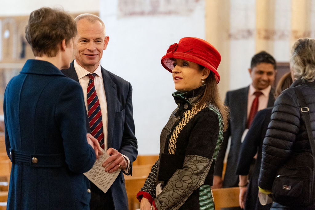 Celebrating the 75th anniversary of the Commonwealth at St Albans Cathedral. Photo: Stephanie Belton
