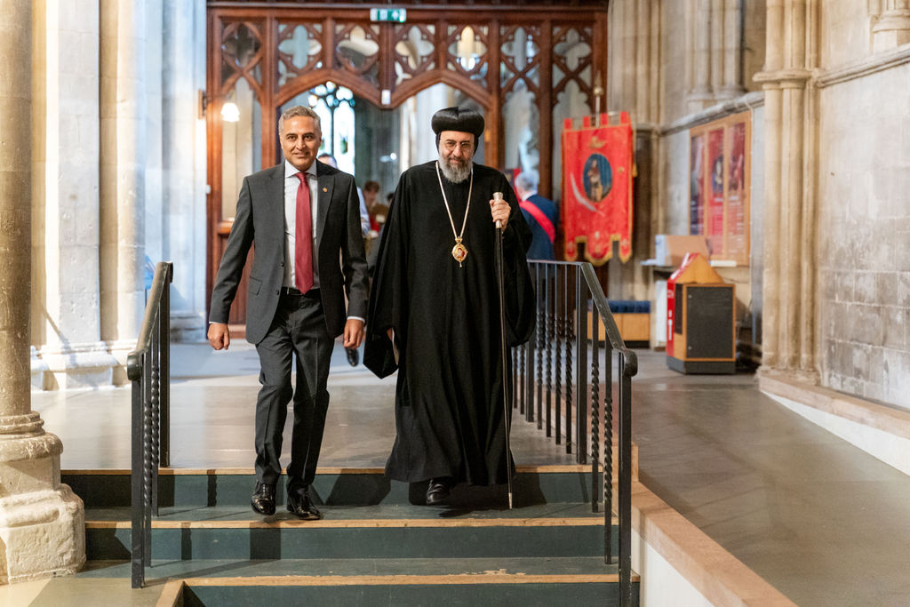 Celebrating the 75th anniversary of the Commonwealth at St Albans Cathedral. Photo: Stephanie Belton
