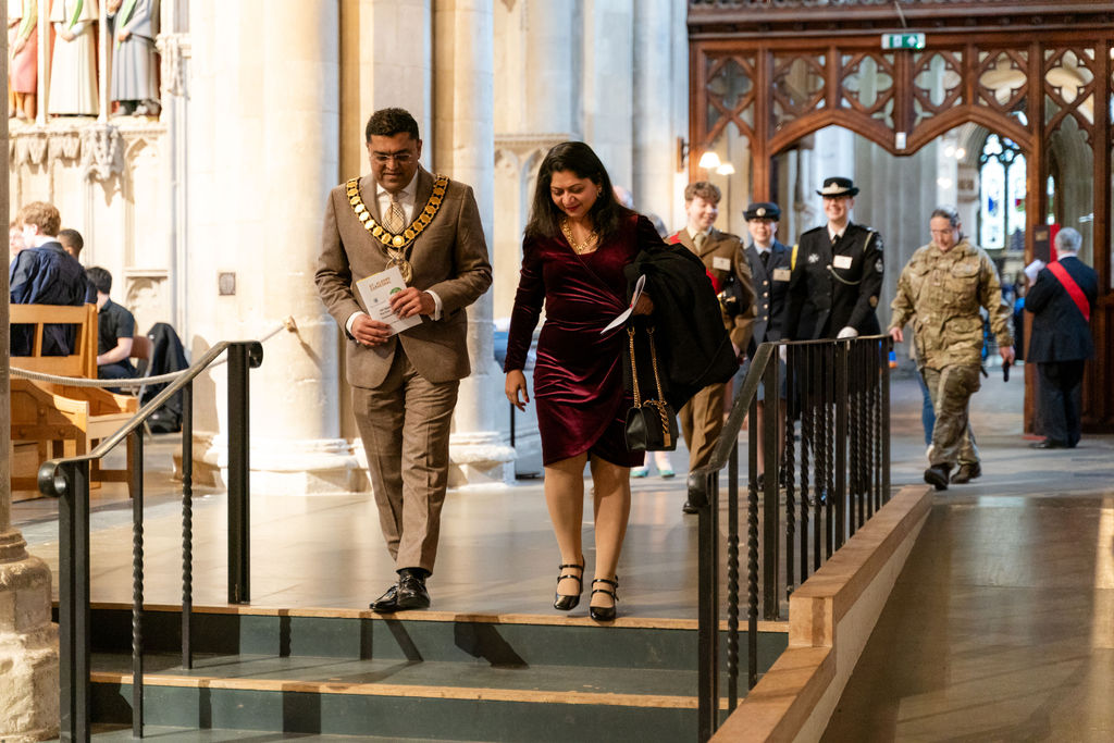 Celebrating the 75th anniversary of the Commonwealth at St Albans Cathedral. Photo: Stephanie Belton
