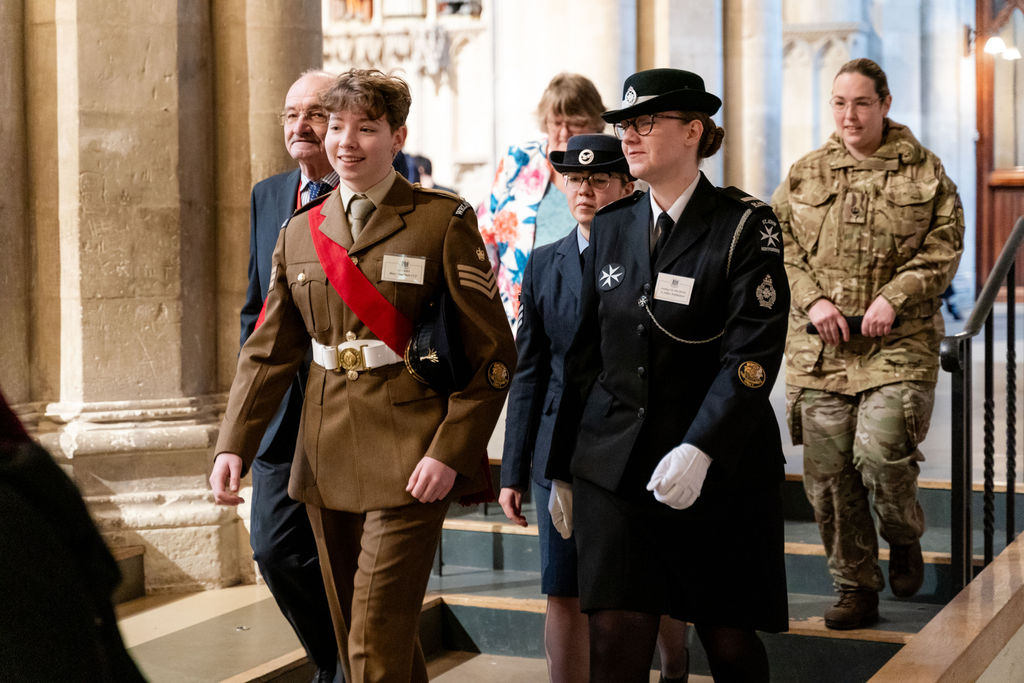 Celebrating the 75th anniversary of the Commonwealth at St Albans Cathedral. Photo: Stephanie Belton