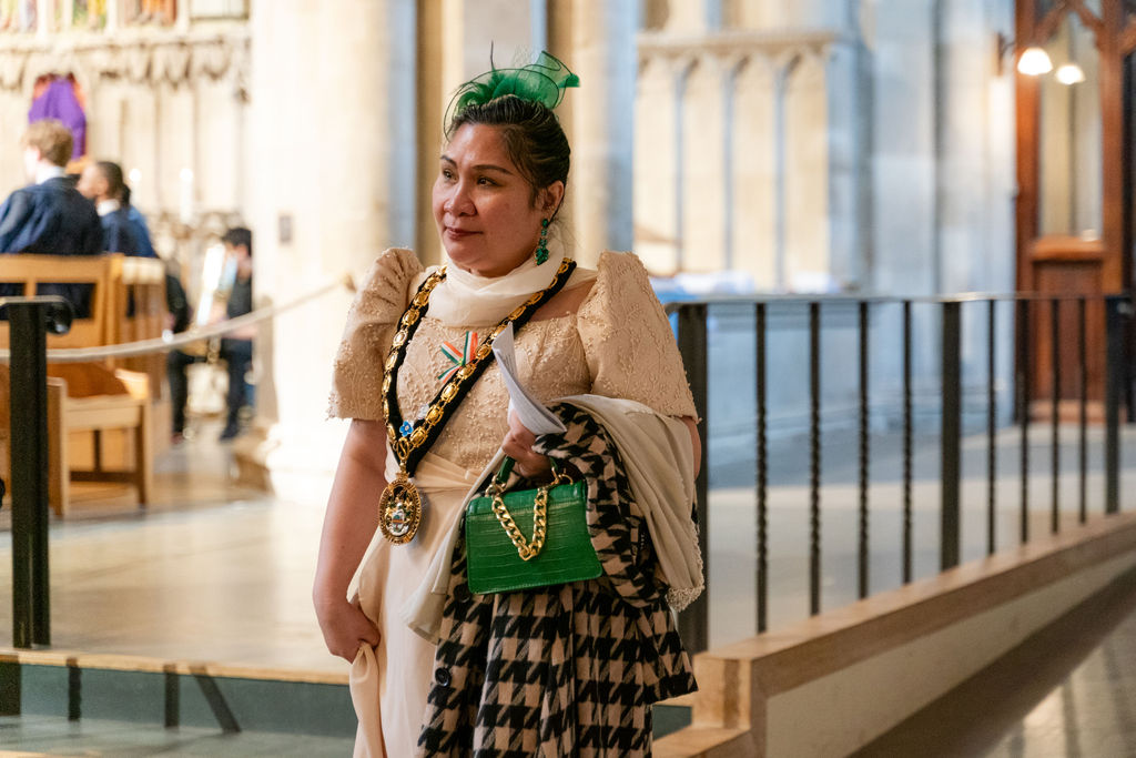 Celebrating the 75th anniversary of the Commonwealth at St Albans Cathedral. Photo: Stephanie Belton