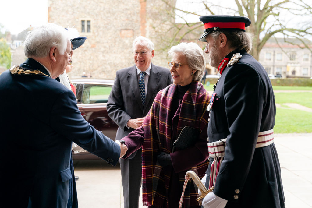 Celebrating the 75th anniversary of the Commonwealth at St Albans Cathedral. Photo: Stephanie Belton
