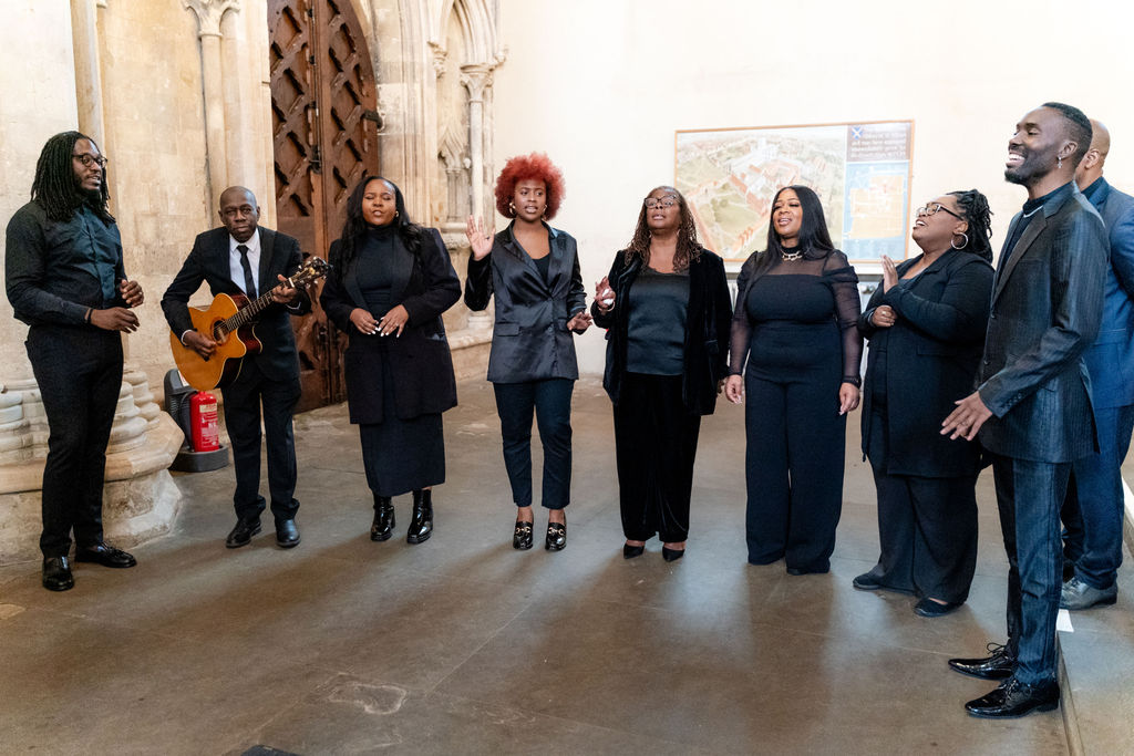 Celebrating the 75th anniversary of the Commonwealth at St Albans Cathedral. Photo: Stephanie Belton