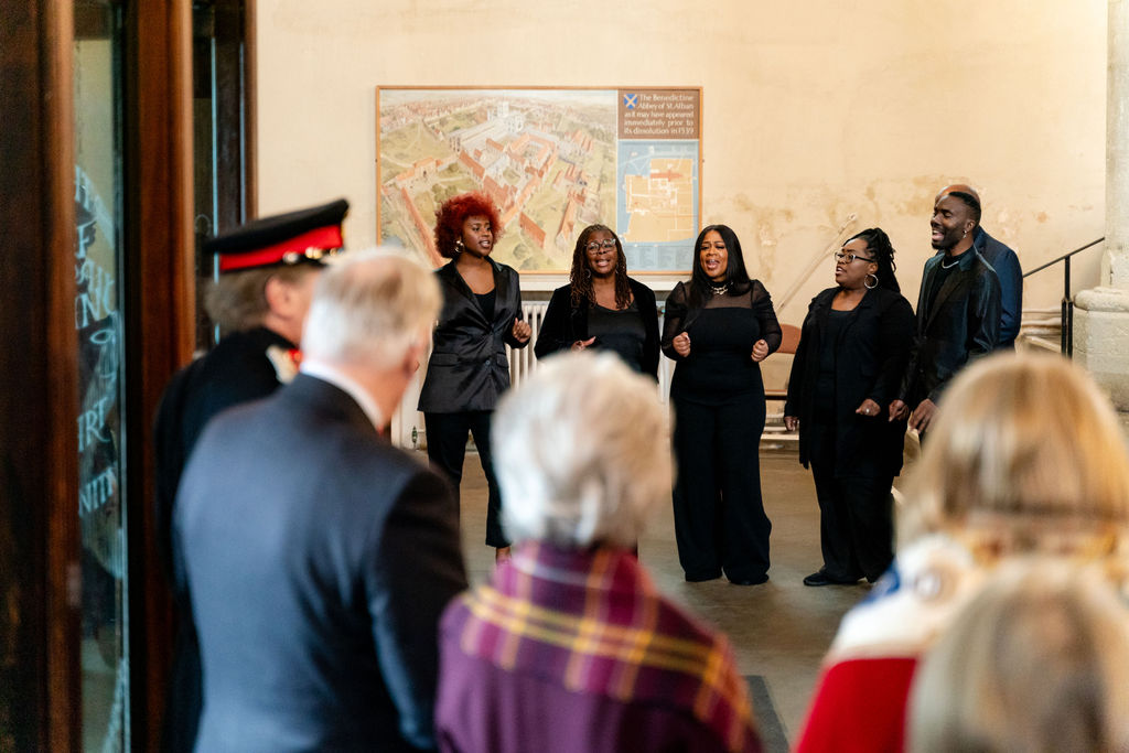Celebrating the 75th anniversary of the Commonwealth at St Albans Cathedral. Photo: Stephanie Belton