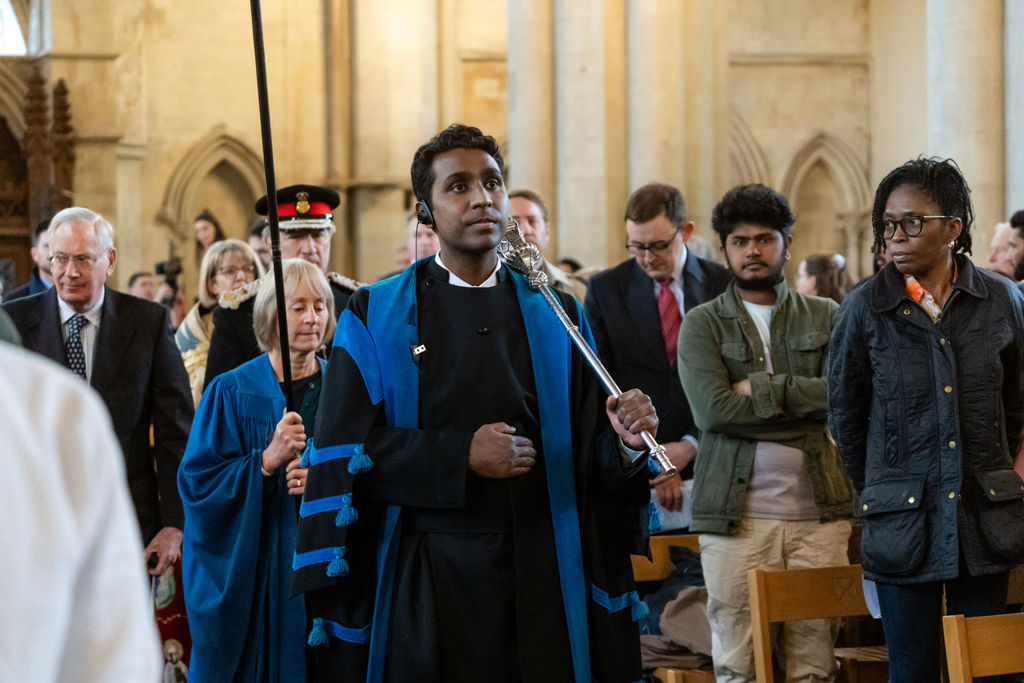 Celebrating the 75th anniversary of the Commonwealth at St Albans Cathedral. Photo: Stephanie Belton