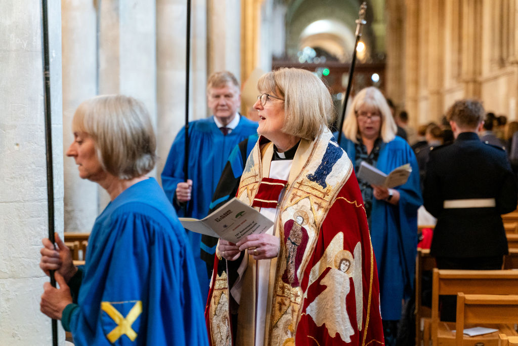 Celebrating the 75th anniversary of the Commonwealth at St Albans Cathedral. Photo: Stephanie Belton