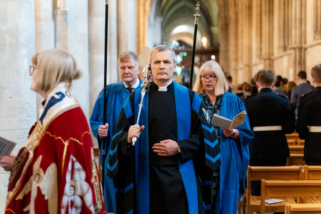 Celebrating the 75th anniversary of the Commonwealth at St Albans Cathedral. Photo: Stephanie Belton