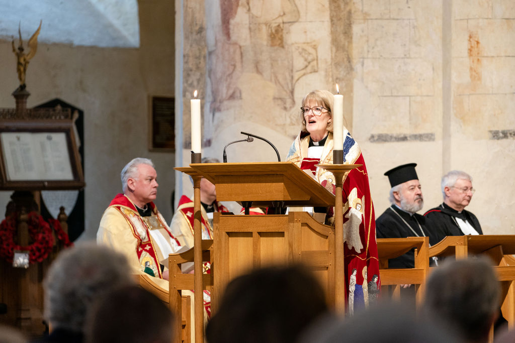 Celebrating the 75th anniversary of the Commonwealth at St Albans Cathedral. Photo: Stephanie Belton
