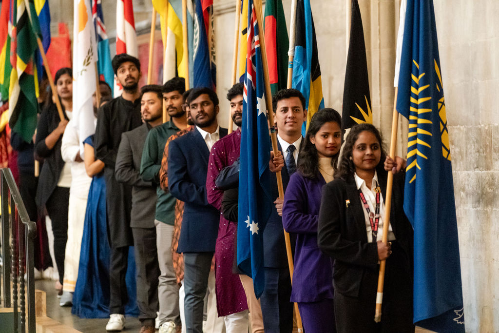 Celebrating the 75th anniversary of the Commonwealth at St Albans Cathedral. Photo: Stephanie Belton